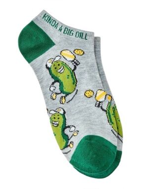 Kinda a Big Dill Low Cut Socks